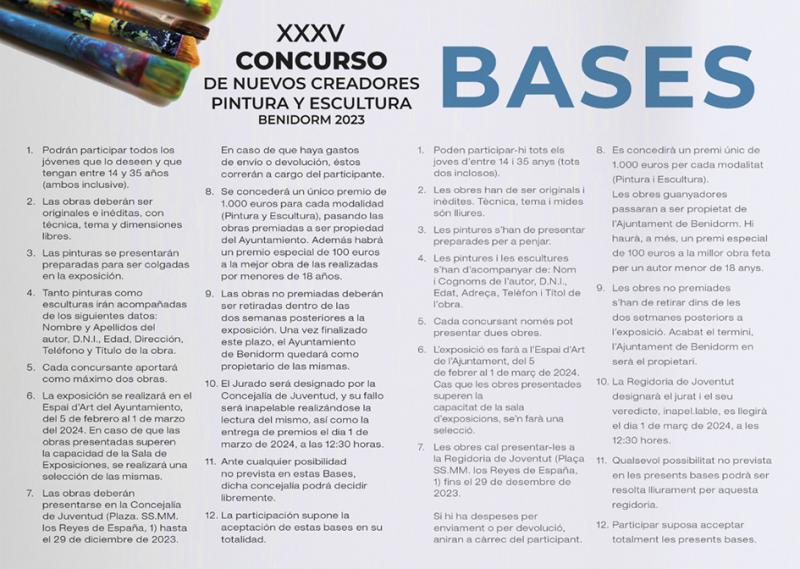 XXXV Concurso Nuevos Creadores.